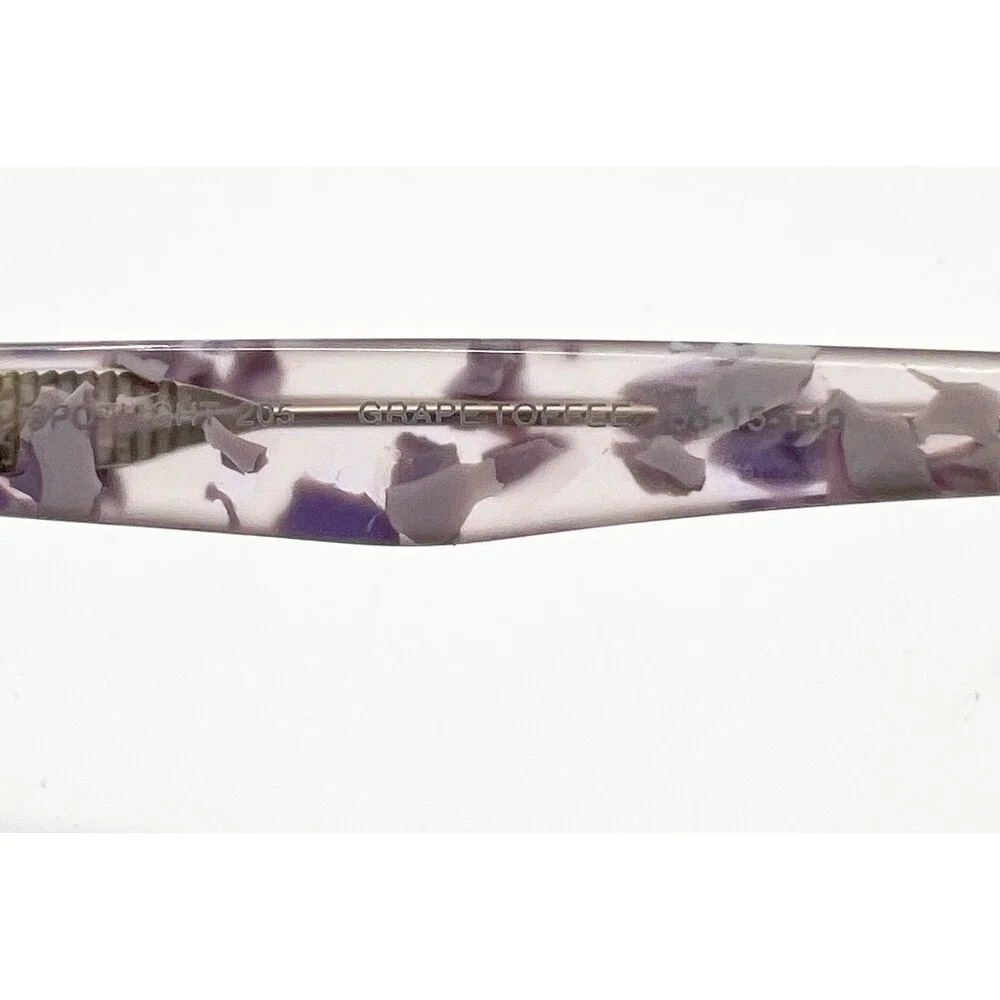 Spotlight Eyeglasses Womens Purple Tortoise Spotlight 205 Grape Toffee 53-15-140